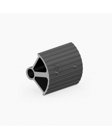 Pedalverlängerung Aluminium, schwarz eloxiert