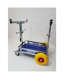 Kart transporter - with logo MS - polyurethane wheels