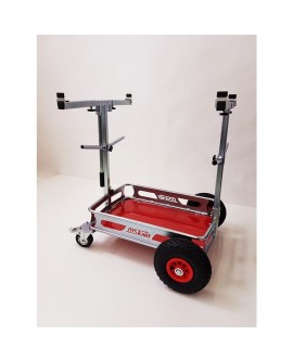 Kart transporter - with logo MS - inflatable wheels
